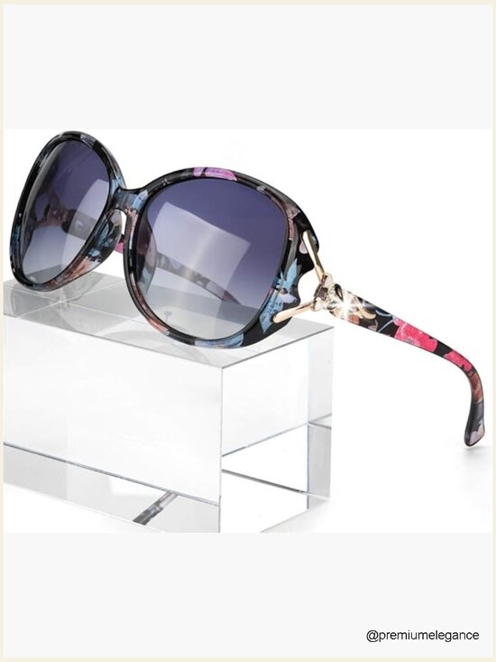 Trendy Oversized Polarized Sunglasses for Women UV400 main image 6